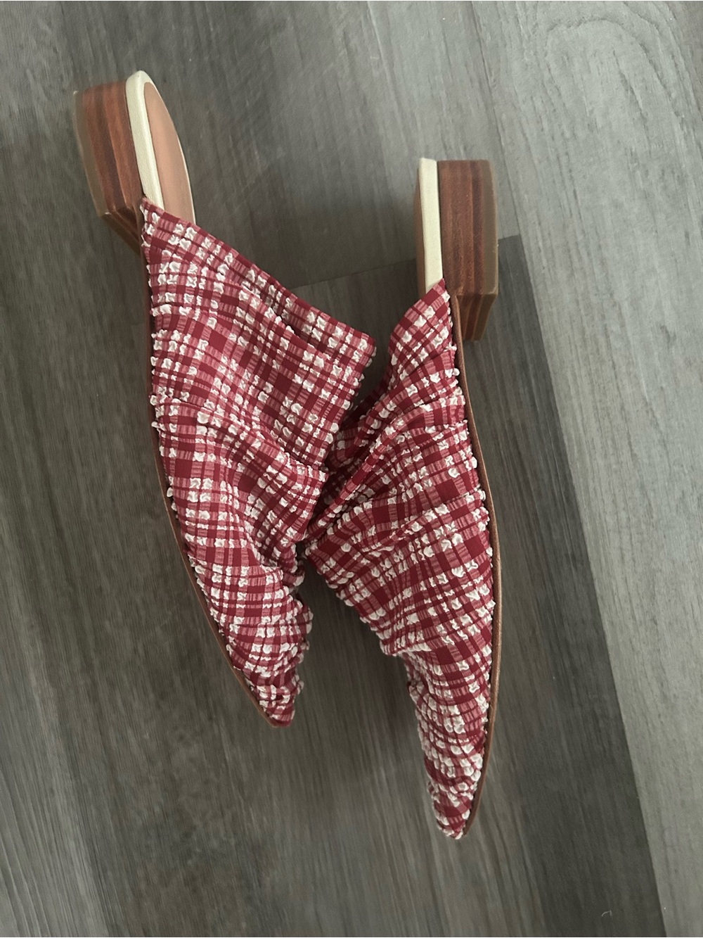 Rachel Comey Dore Slide Plaid Mule 8.5 - Picture 4 of 9